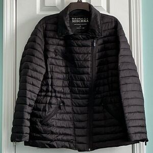 Badgley Mischka Black Quilted Jacket